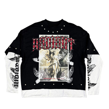 Publik Rhinestone Sweater “ Radiant ” Black