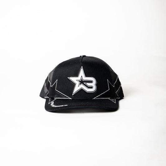 Starblessed Trucker {black/white}