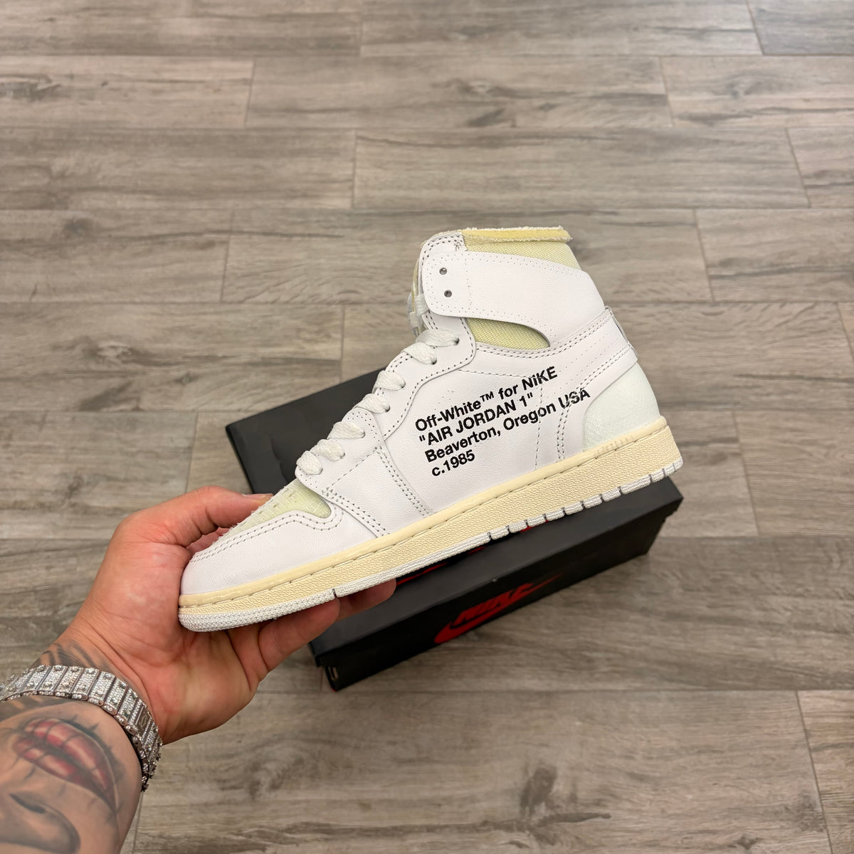 Jordan Retro 1 Off White “White”