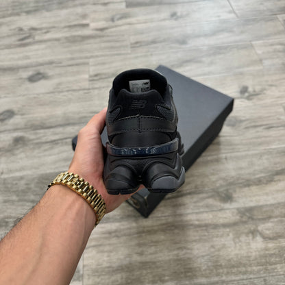 New Balance 9060  Leather Triple Black