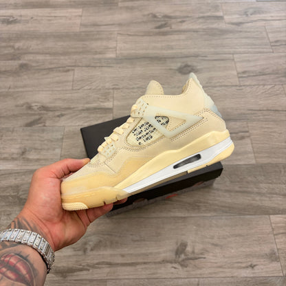 Jordan Retro 4 Off White “Sail”