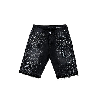 Purple Jean Short 006
