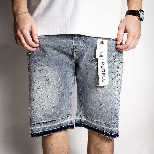 Purple Jean Short 005