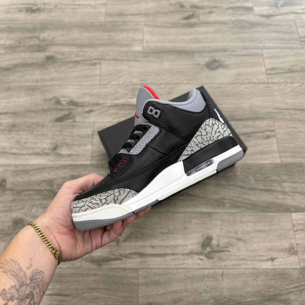 Jordan 3 Retro “Black Cement”