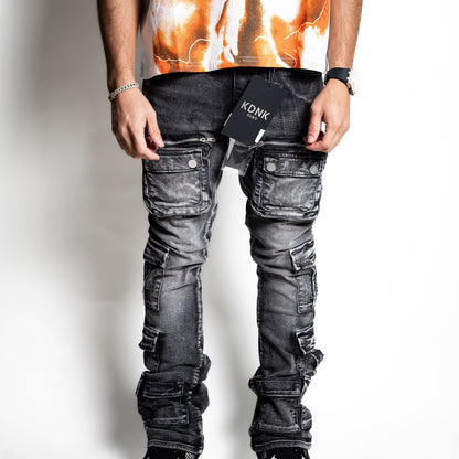 KDNK Multi Cargo Jeans [m.grey]