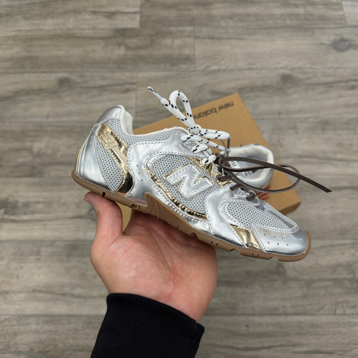 New Balance 530 SL Miu Miu Silver Platinum