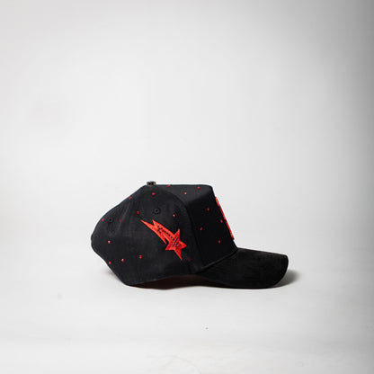 Cap Fans “ B ” ( black/red)