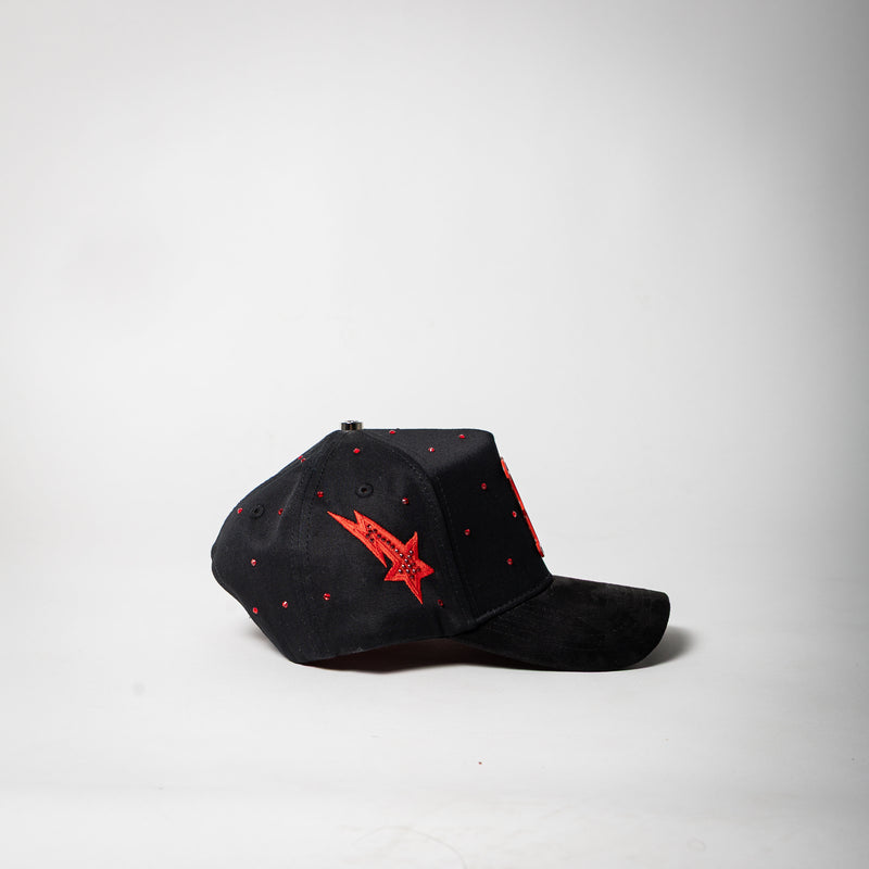 Cap Fans “ B ” ( black/red)