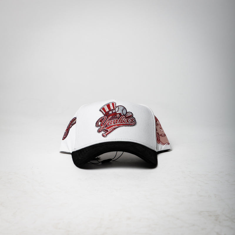 VQC Caps “ Yankees ” ( white/black )