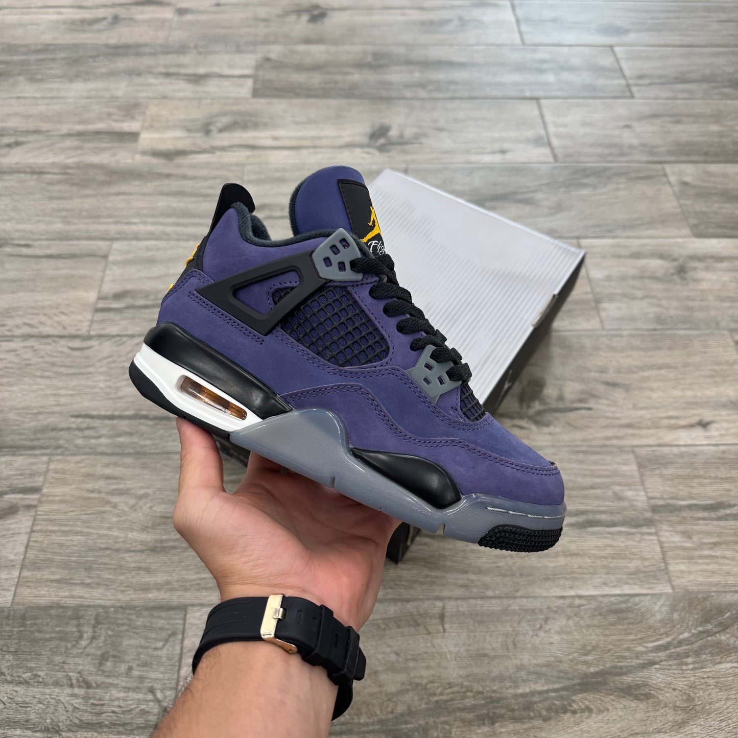 Jordan 4 Retro Lakers