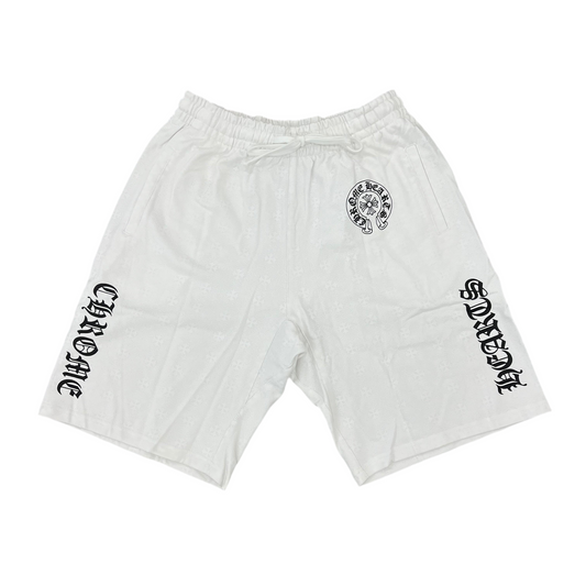 Chrom€ He@rts White Short