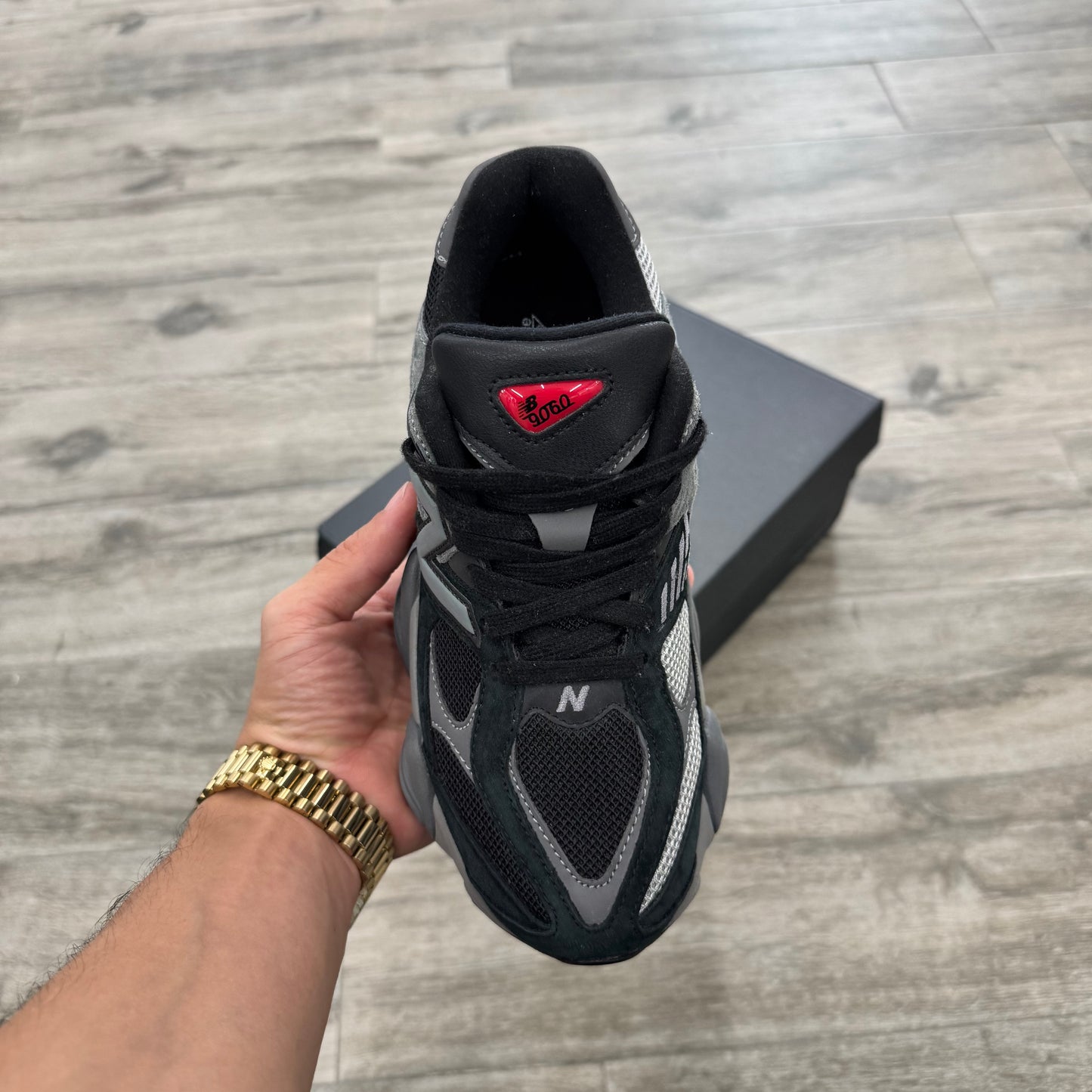 New Balance 9060 Black Castlerock Grey
