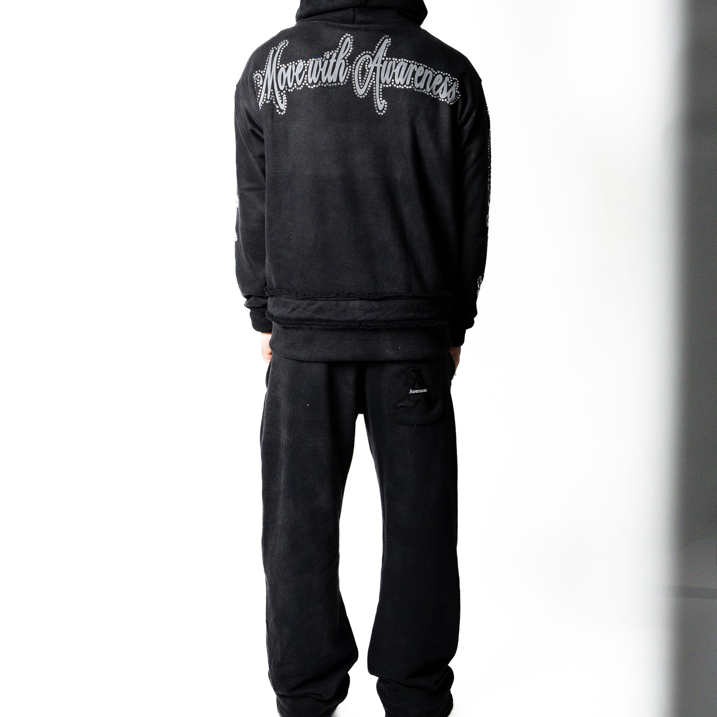 Awareness Set Hoodie + Pants (black)