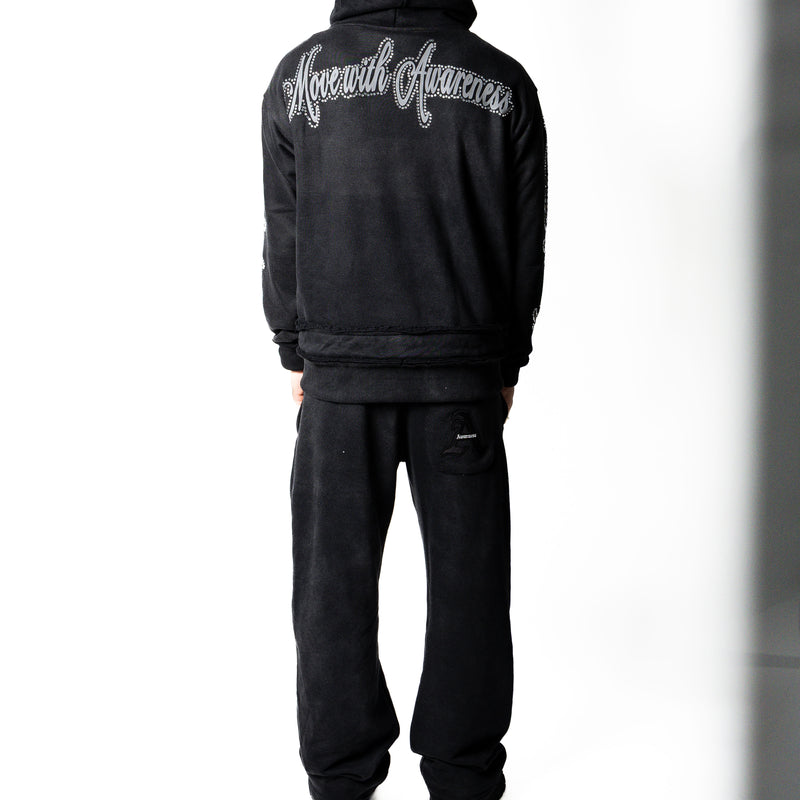 Awareness Set Hoodie + Pants (black)