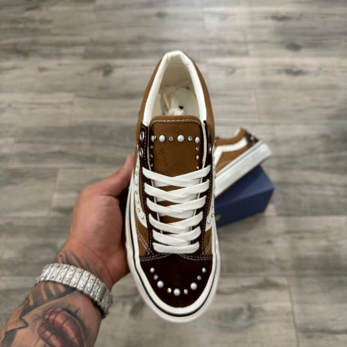 Vans LX Old Skool 36 Pearlized Pack Vintage Cocoa Brown