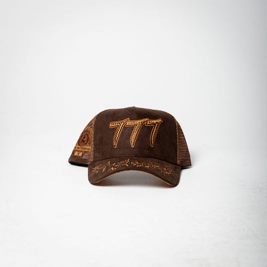 777 Trucket Hat [brown]