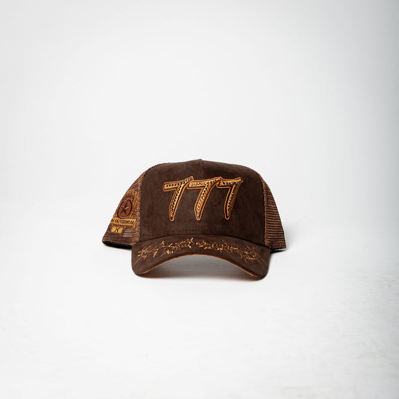 777 Trucket Hat [brown]