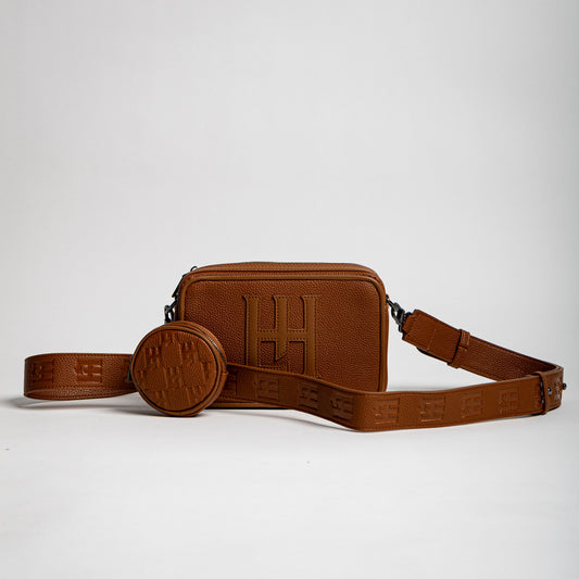 Life Hustlers “ Messenger Bag ” ( Light Brown )