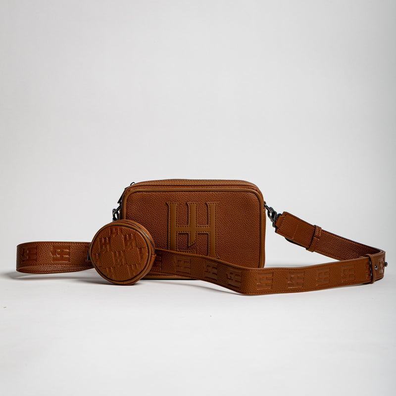 Life Hustlers “ Messenger Bag ” ( Light Brown )