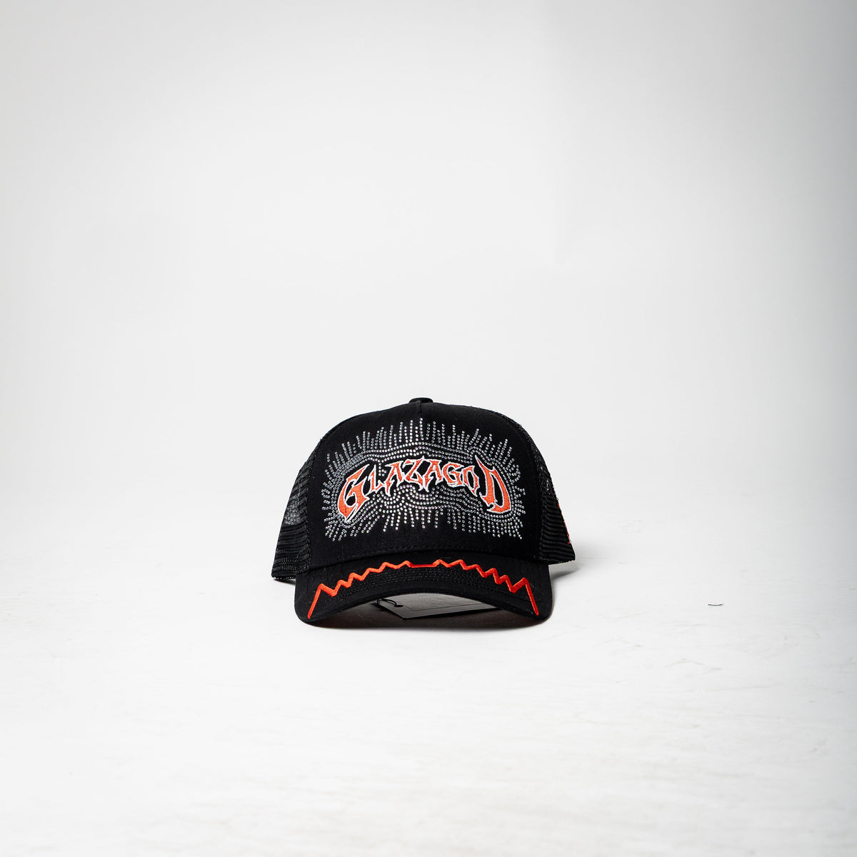 GLAZAGOD hat ( black / red )