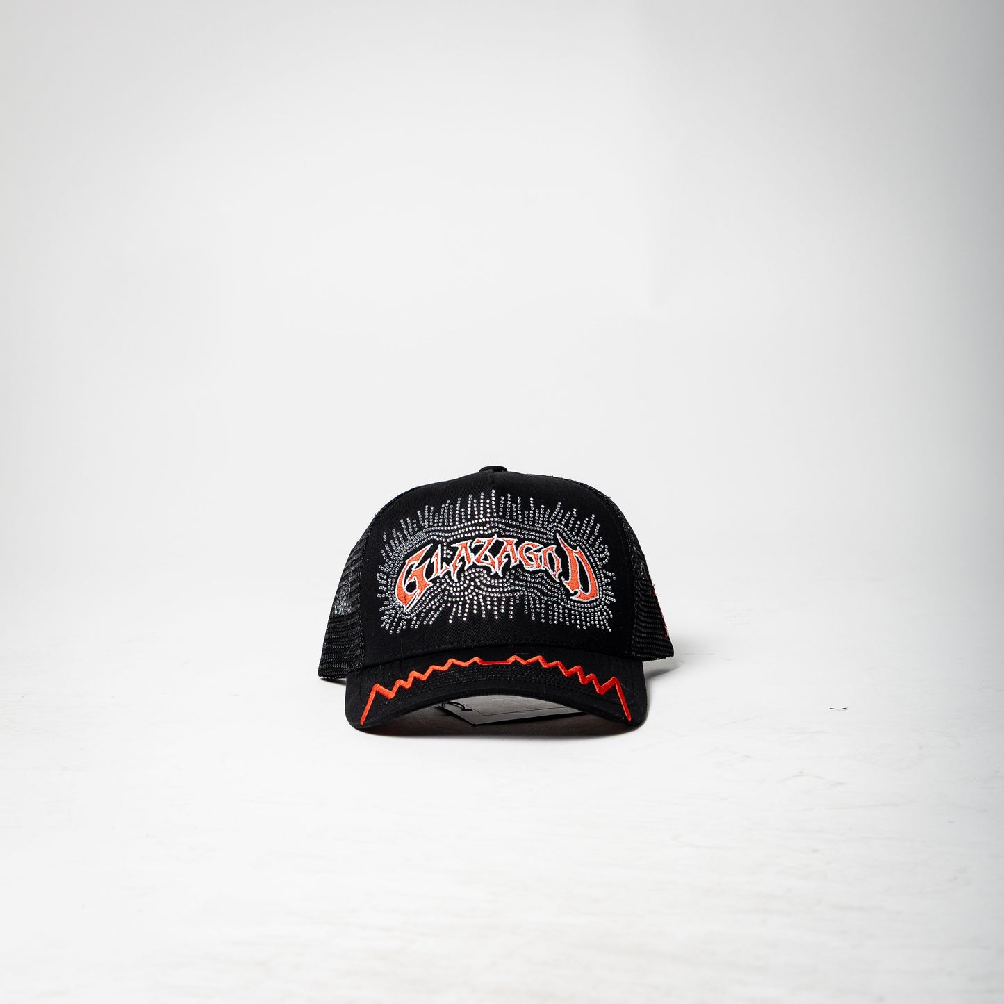GLAZAGOD hat ( black / red )