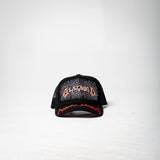 GLAZAGOD hat ( black / red )
