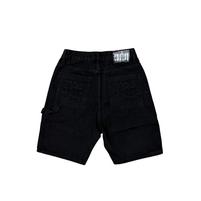 Mixed Emotion Worker Wax Shorts (black)