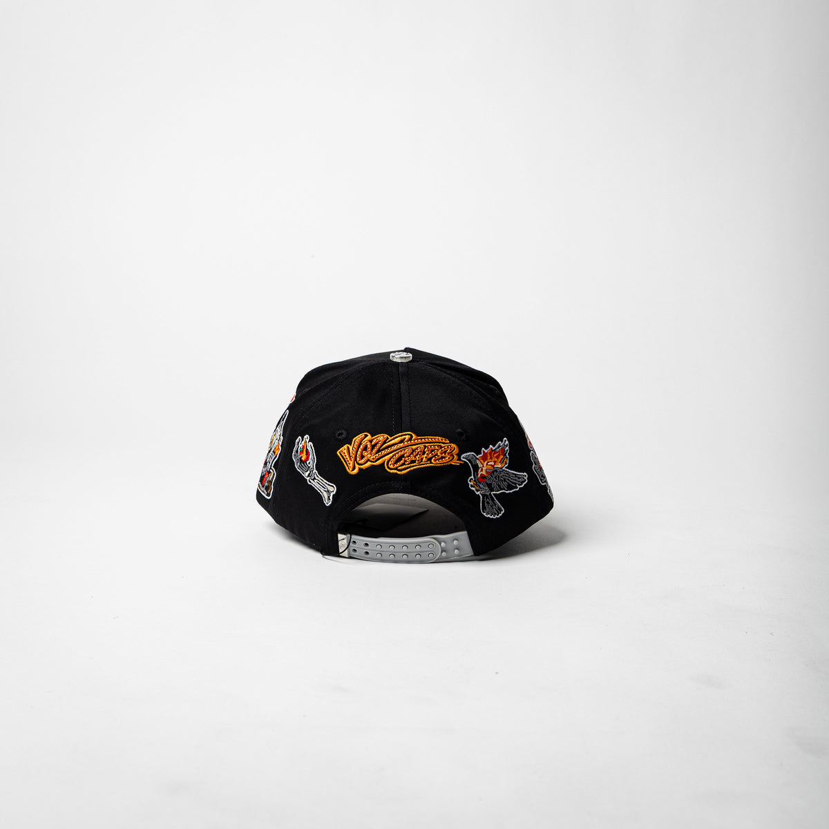 VQC Caps “ NY ” ( Black / Grey / Orange )