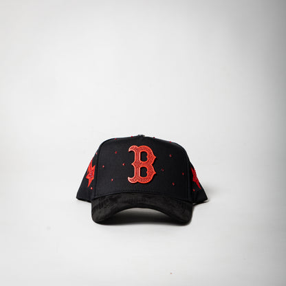 Cap Fans “ B ” ( black/red)