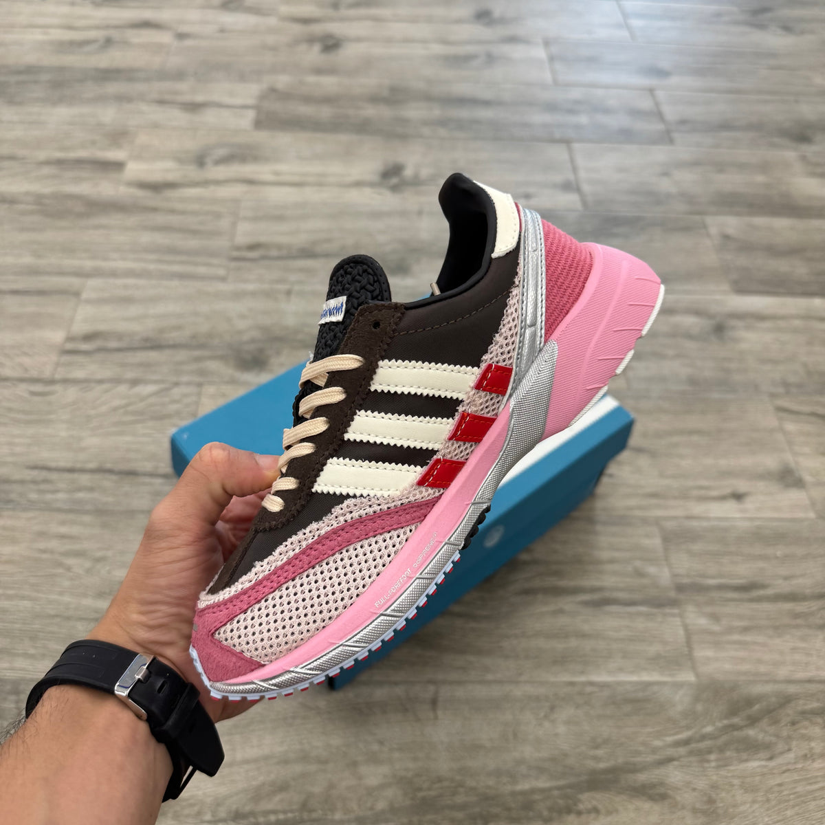 Bad Bunny Adizero SL 72 Brown Clear Pink