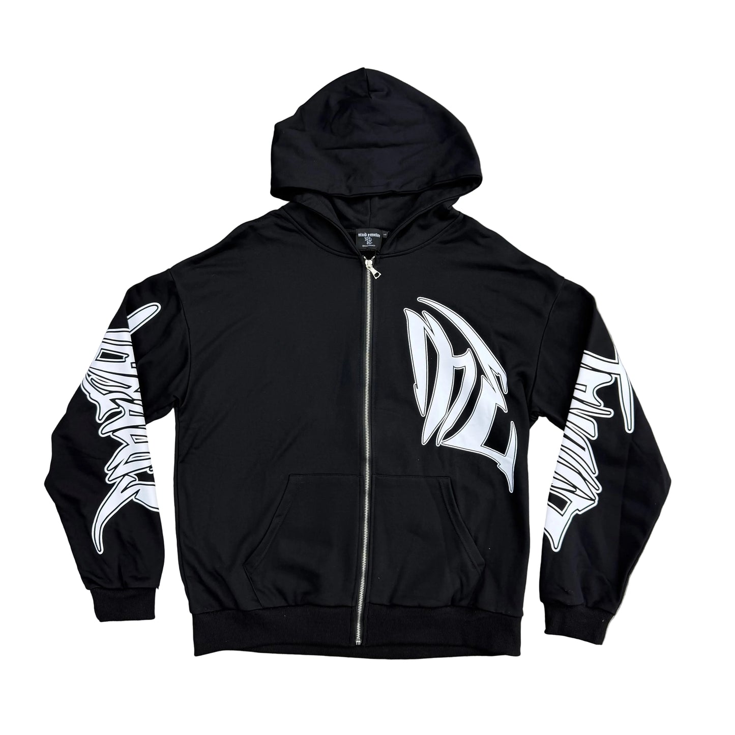 Mixed Emotion Jacket ( Black / White )