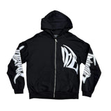 Mixed Emotion Jacket ( Black / White )