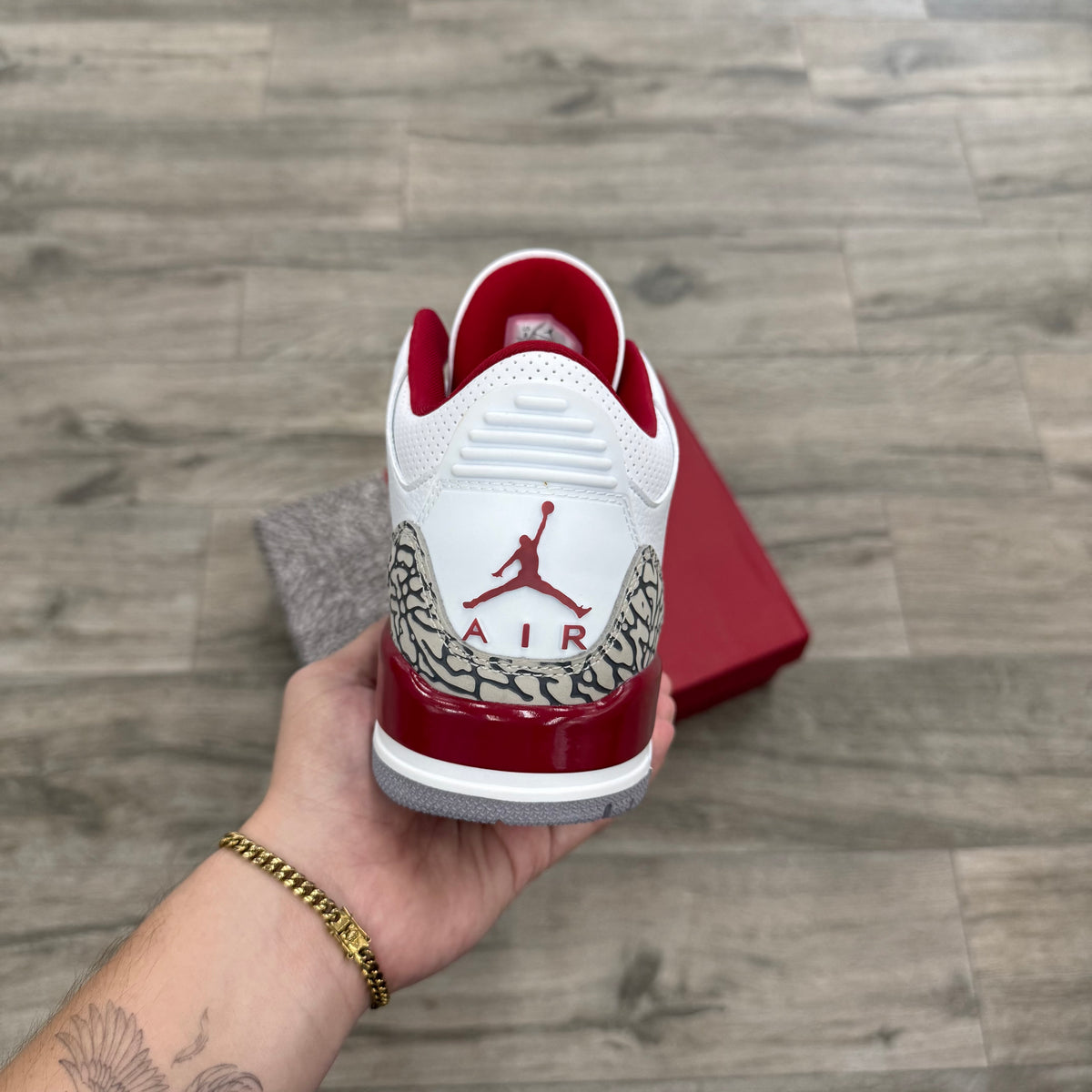 Jordan 3 Retro Cardinal Red