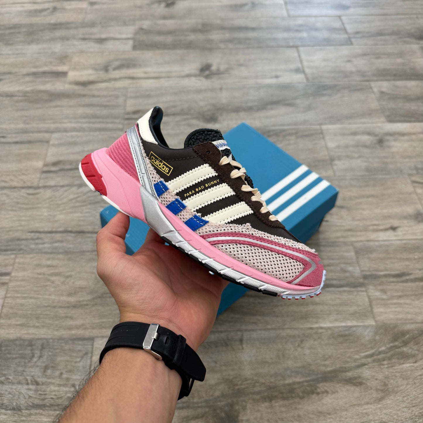 Bad Bunny Adizero SL 72 Brown Clear Pink