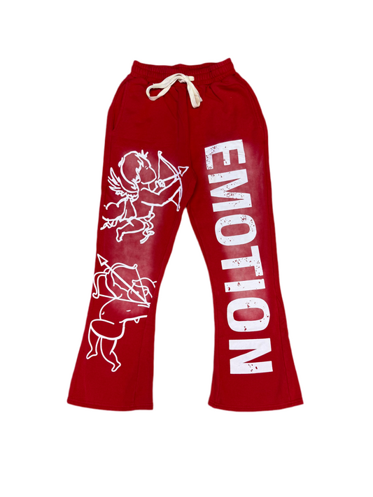 Mixed Emotion Sweaterpants [red]