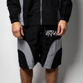 Last Call Set Rhinestone “ Black / Grey ” ( Short )