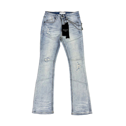 KDNK Barbed Wire RhinestoneJeans [lt. blue]