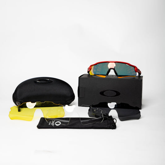 Oakley Red Frame ( full set 4 lens )