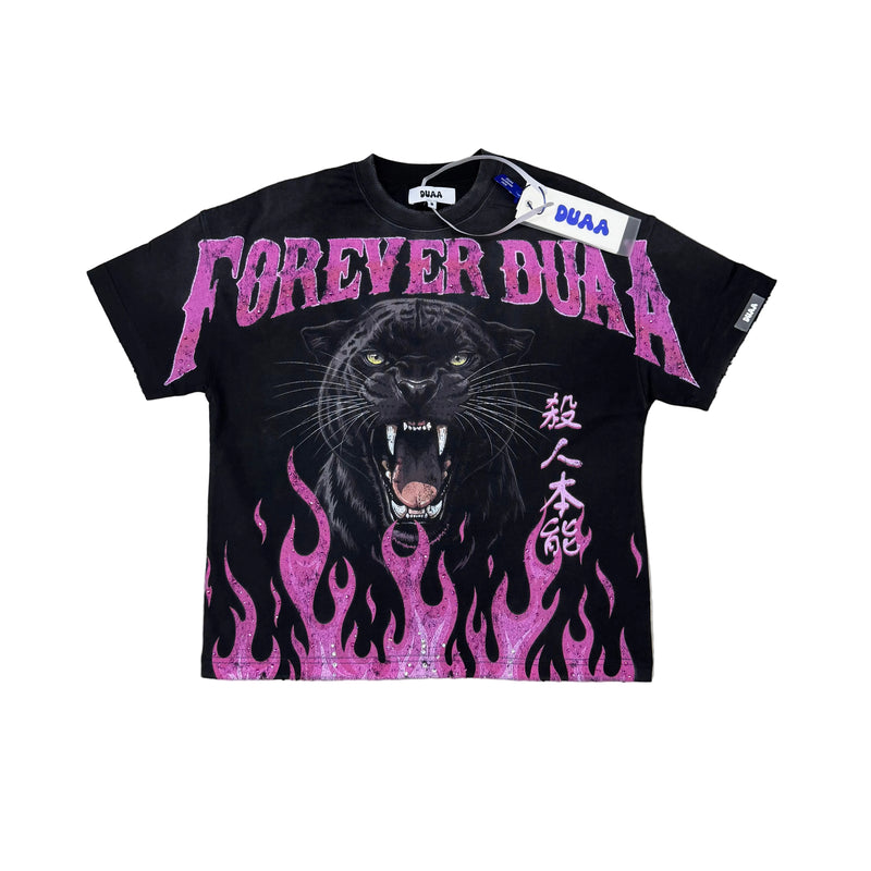 DUAA INFERNO PINK TEE