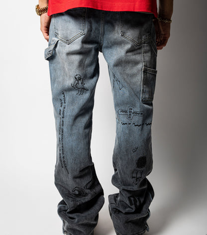DUAA “ Fade Jean ” ( Flare )