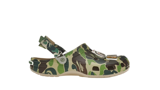 Bape Crocs Camo Green