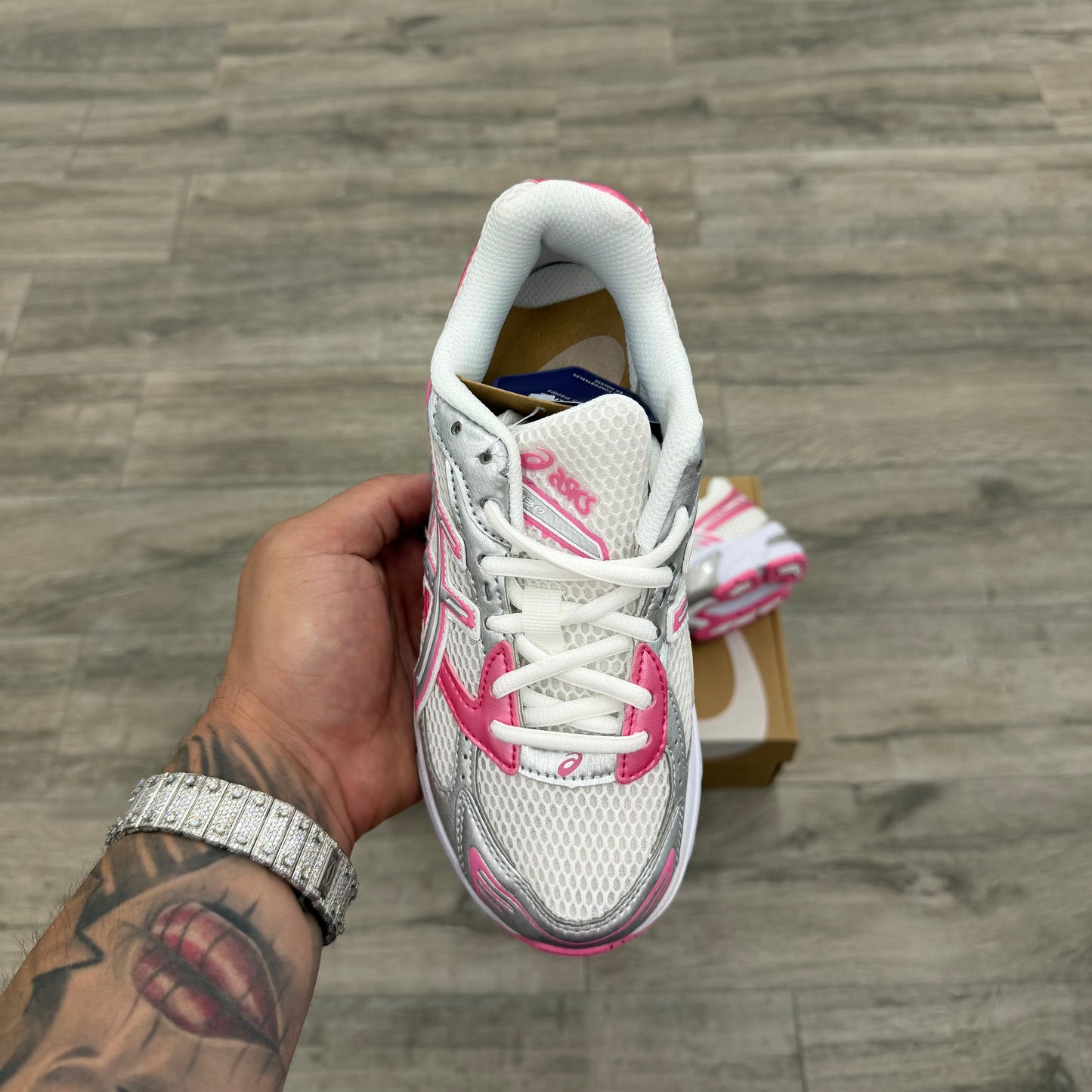 ASICS Gel-1130 White Pure Silver Pink