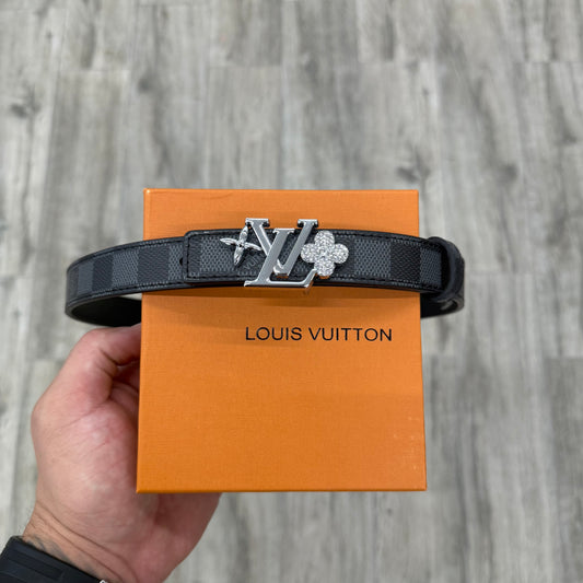 LV Silver Logo Women [damier black]