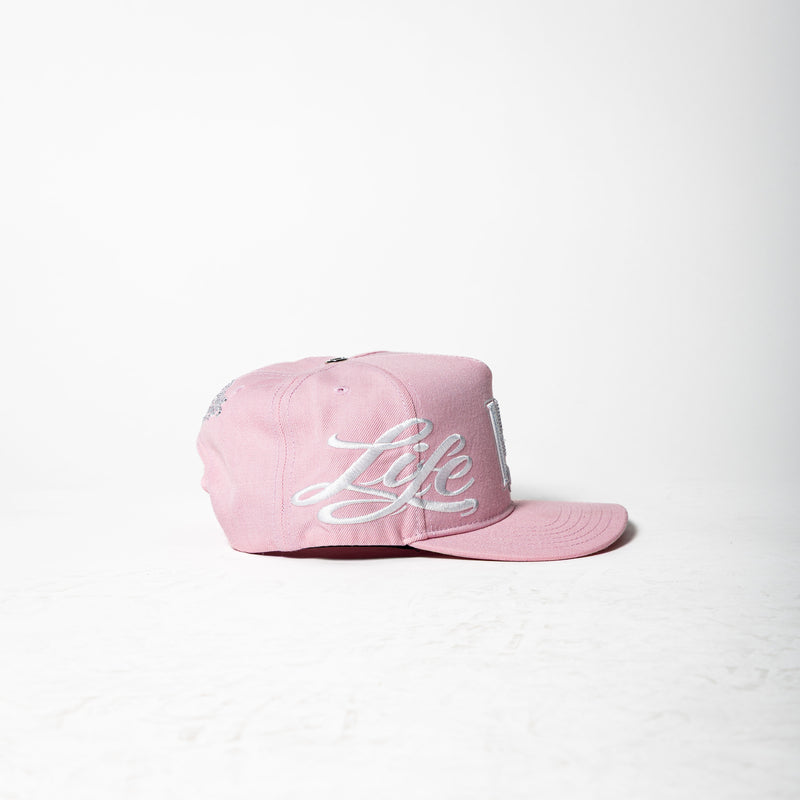 Life Hustlers SnapBack ( Pink )