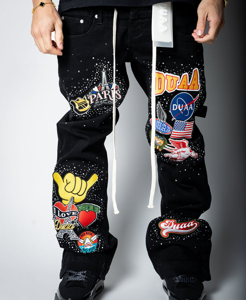 DUAA Freedom Black Pant