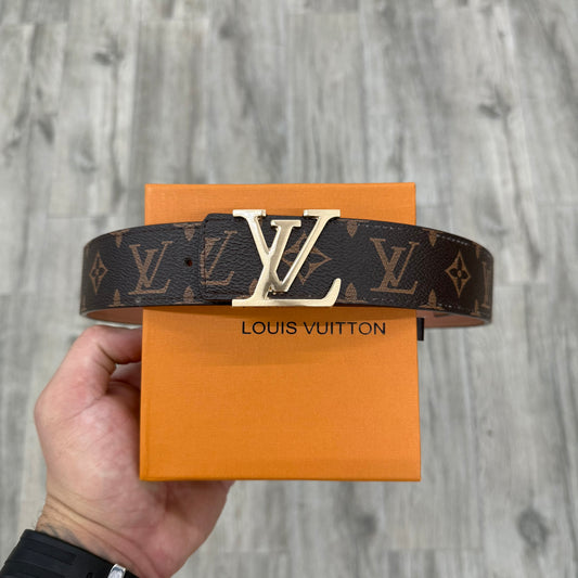 LV Gold Logo [monogram brown]