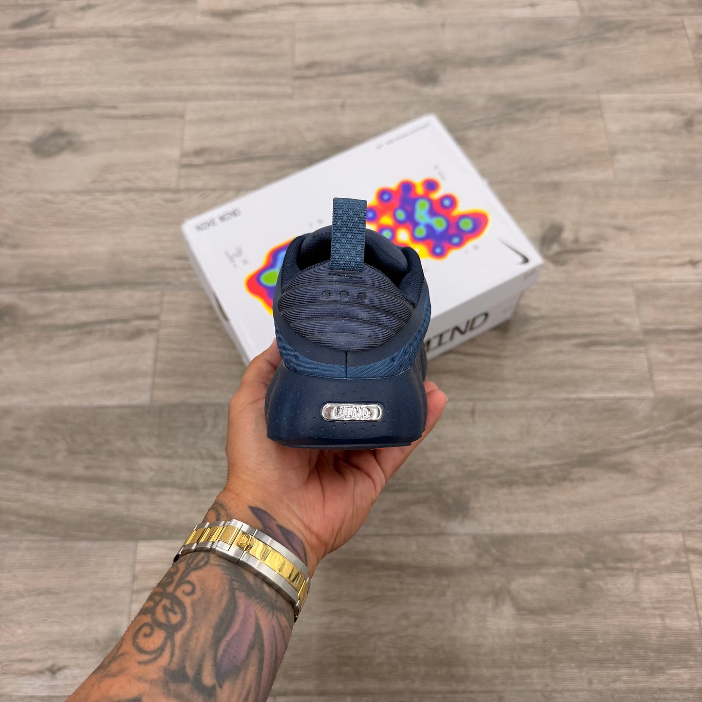 Nike Mind 002 “Trunder Blue Crimson”