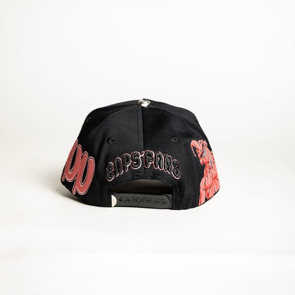 Cap Fans “Majin Buu” {black/pink}