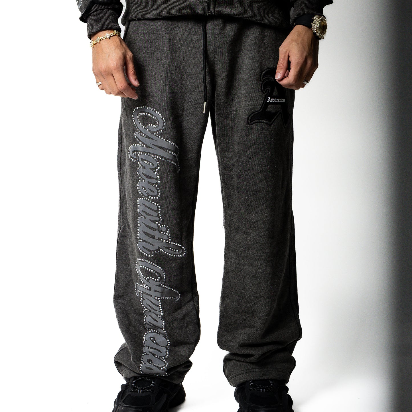 Awareness Set Hoodie + Pants (grey)