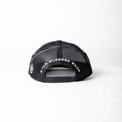 Starblessed Trucker {black/white}